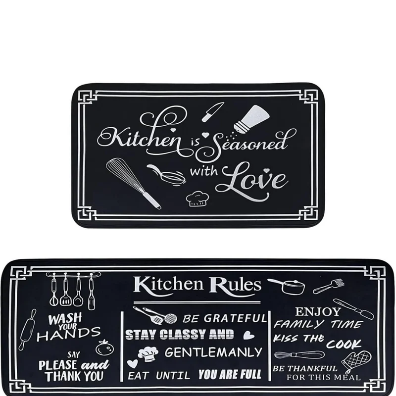 Künstlerische Küchenbodenmatte