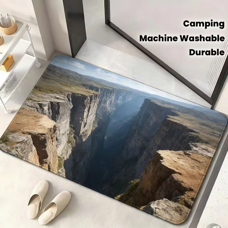 Künstlerische 3D-Illusion Fußmatte