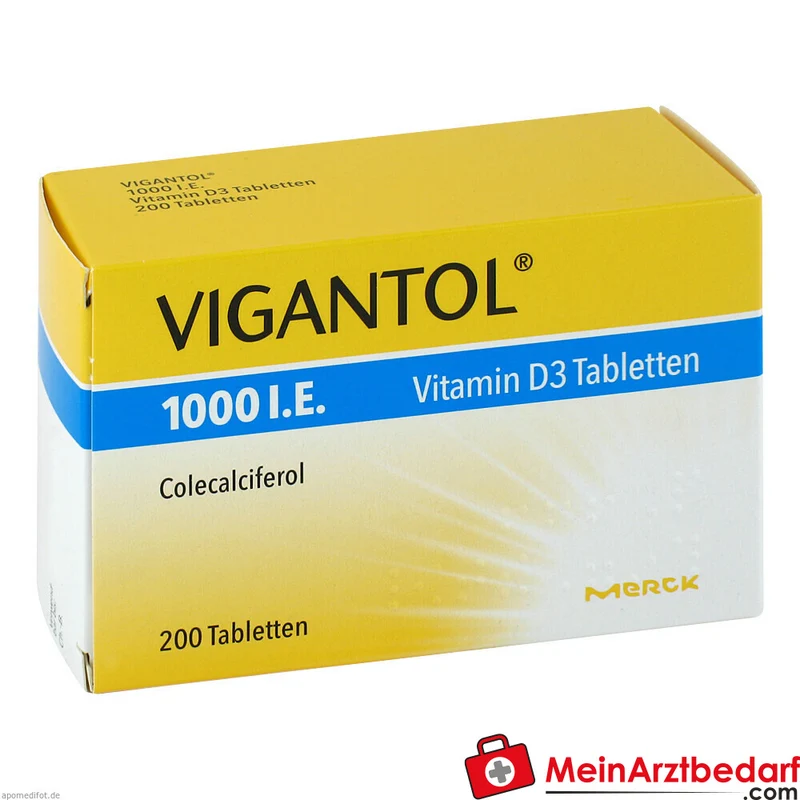Vigantol 1000 I.E. Vitamin D3 Tabletten