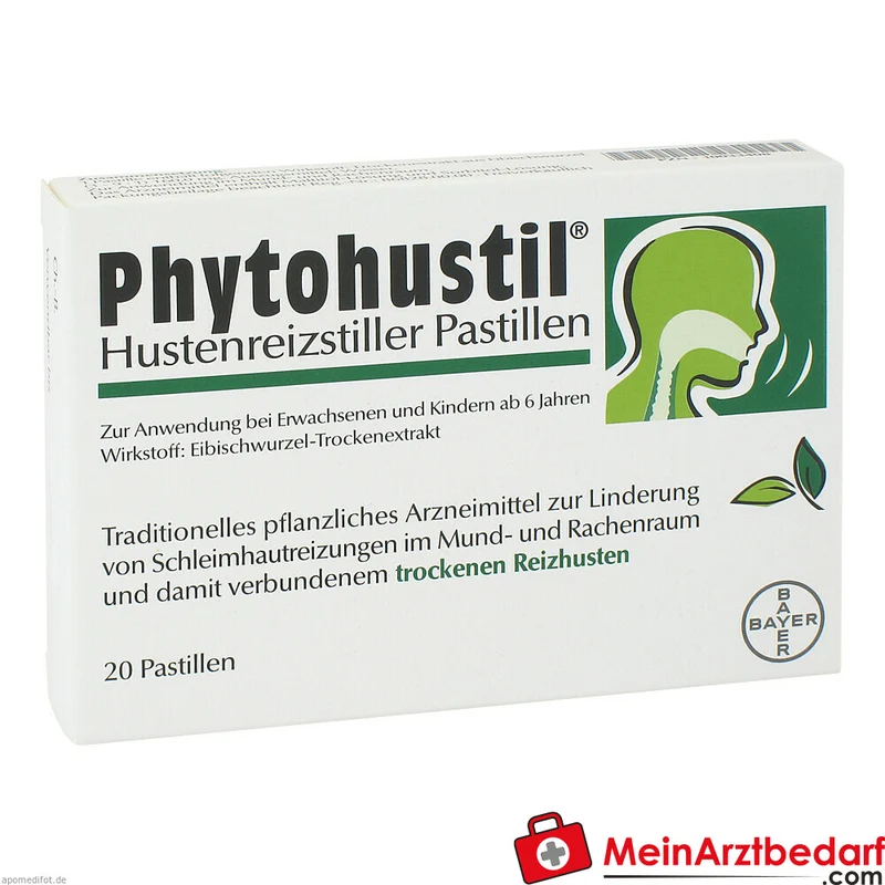 Phytohustil Hustenreizstiller pflanzliche Pastillen 1 Packung