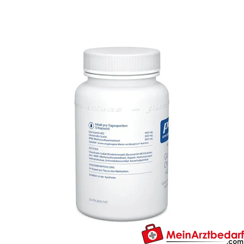 Pure Encapsulations Glucosamin 900 mg + Chondroitin 900 mg + MSM 900 mg Kapseln 120 Stück