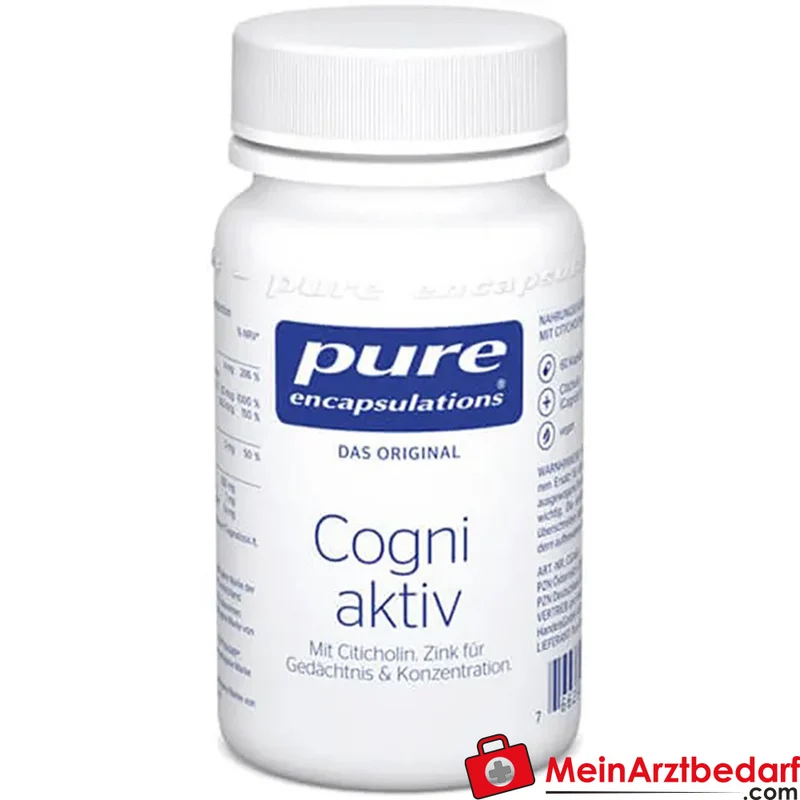 Pure Encapsulations Cogni Aktiv Citicolin 250 mg Kapseln 60 Stück