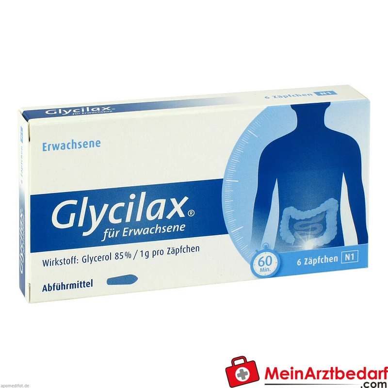 Glycilax für Erwachsene 1000 mg Glycerol 85% Zäpfchen