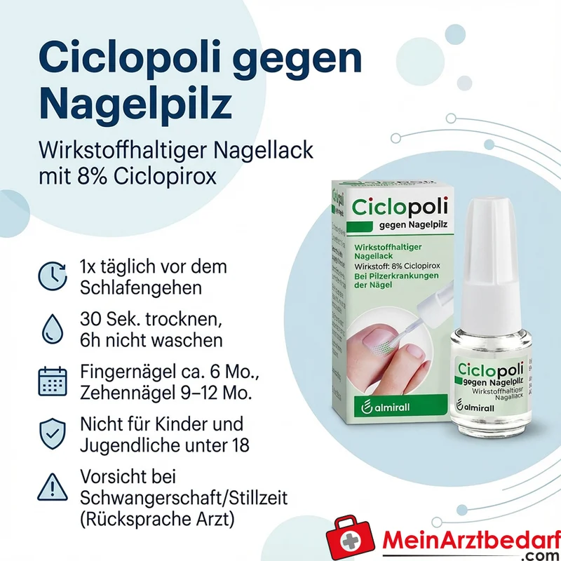 Ciclopoli Nagelpilz Tropfen topische Lösung