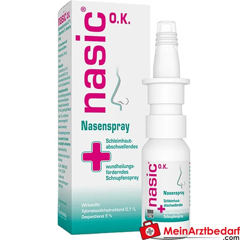 Nasic O.K. Nasenspray Xylometazolin/Dexpanthenol 10 ml