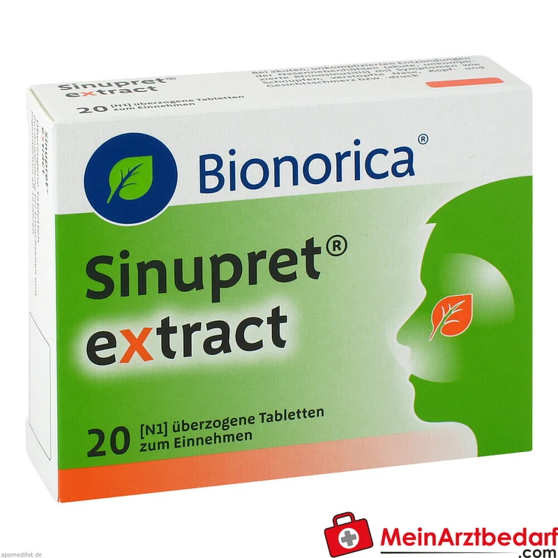 Sinupret extract pflanzliche Wirkstoffkombination Tabletten