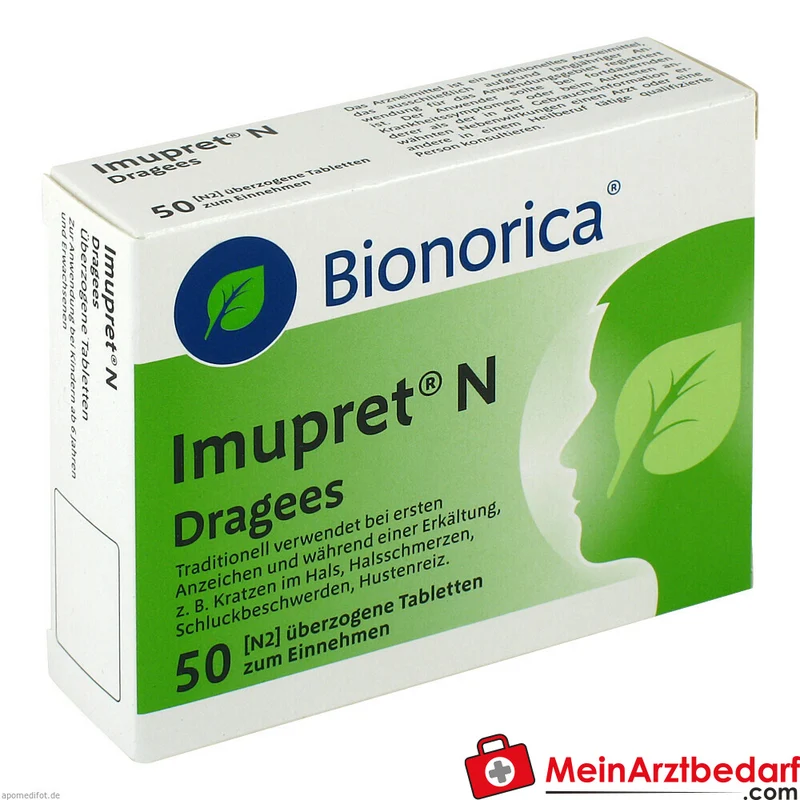 Imupret N Dragees pflanzliches Arzneimittel bei Erkältung