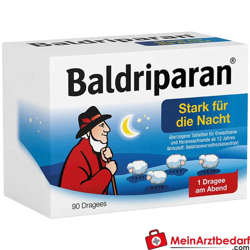 Baldriparan Stark für die Nacht Baldrianextrakt Tabletten