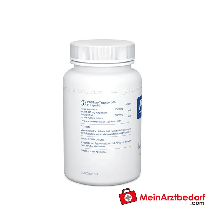 Pure Encapsulations Kalium-Magnesium (Citrat) Kapseln 90 Stück