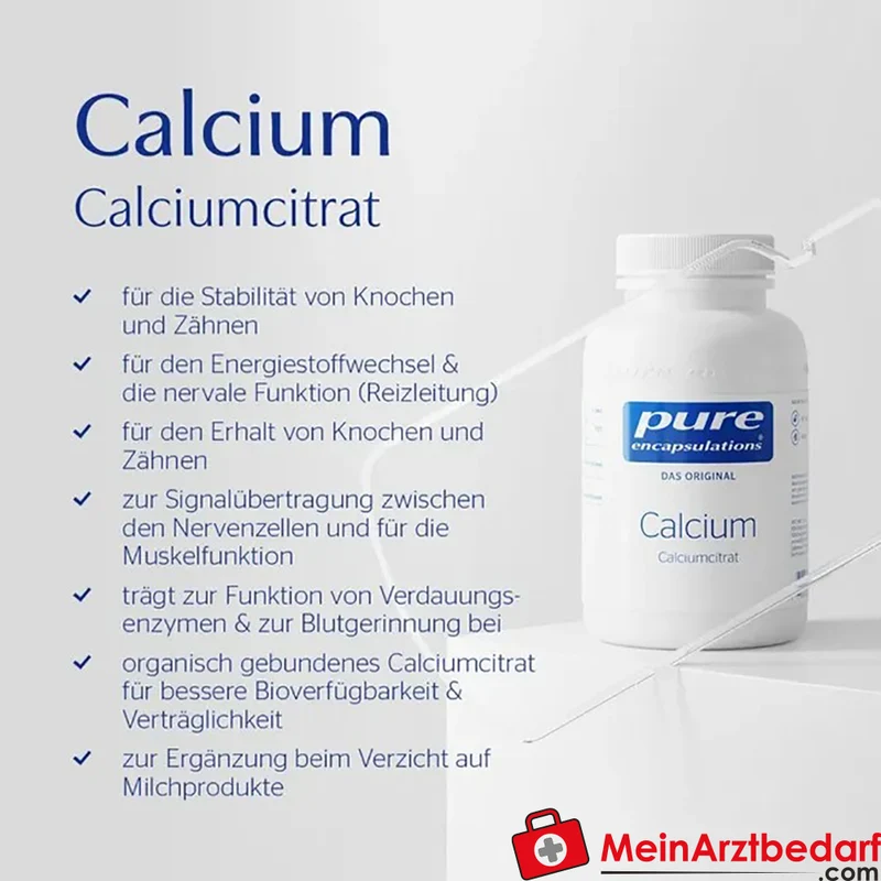 Pure Encapsulations Calciumcitrat 900 mg Kapseln 180 Stück