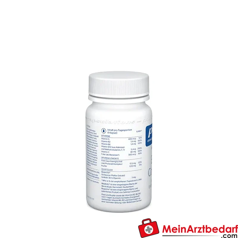 Pure Encapsulations Eisen Complex Kapseln mit Vitamin C