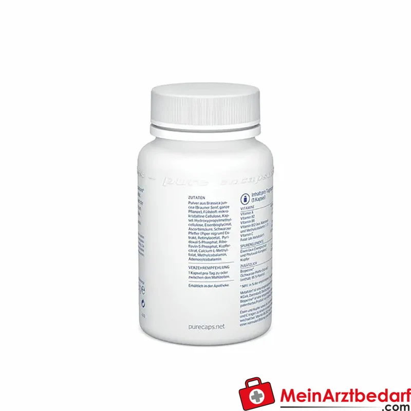 Pure Encapsulations Eisen Complex Kapseln mit Vitamin C