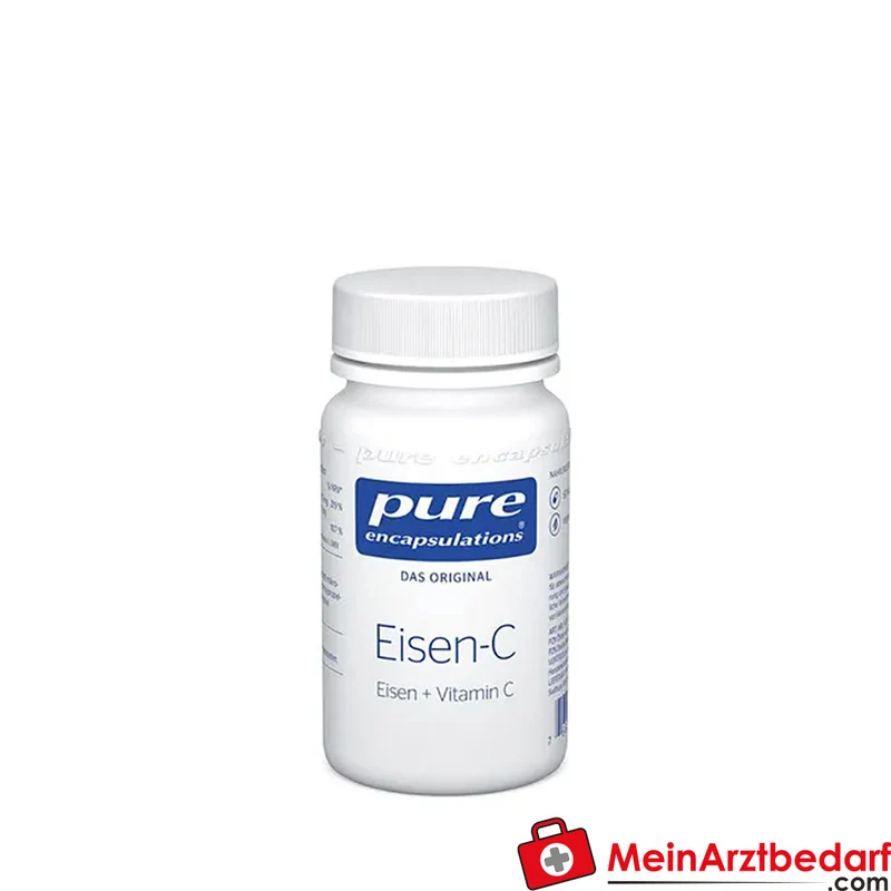 Pure Encapsulations Eisen-C Eisencitrat 15 mg, Vitamin C 175 mg Kapseln 60 Stück
