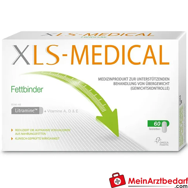 XLS-Medical Fettbinder Litramine Ballaststoffkomplex Tabletten 60 Stück
