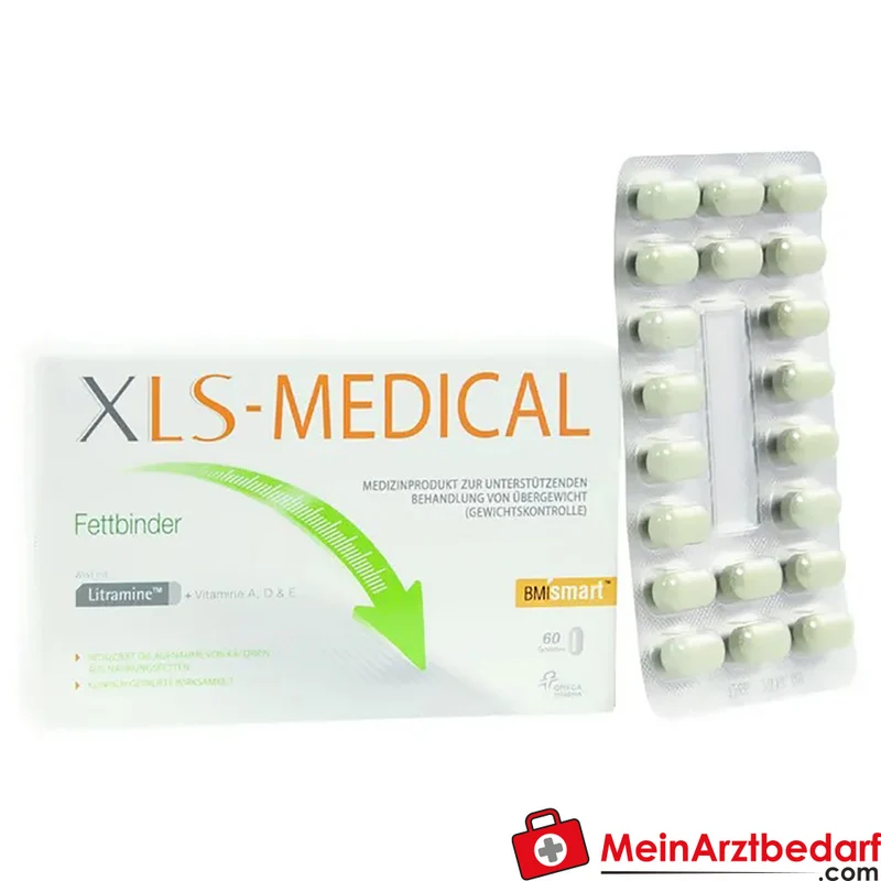 XLS-Medical Fettbinder Litramine Ballaststoffkomplex Tabletten 60 Stück
