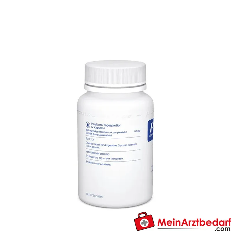 Pure Encapsulations Astaxanthin 80 mg (Haematococcus pluvialis) Kapseln 60 Stück