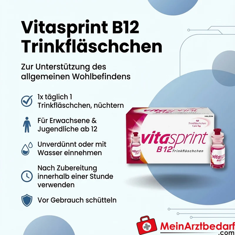 Vitasprint B12 Vitamin B12 flüssig Trinkfläschchen Arzneimittel