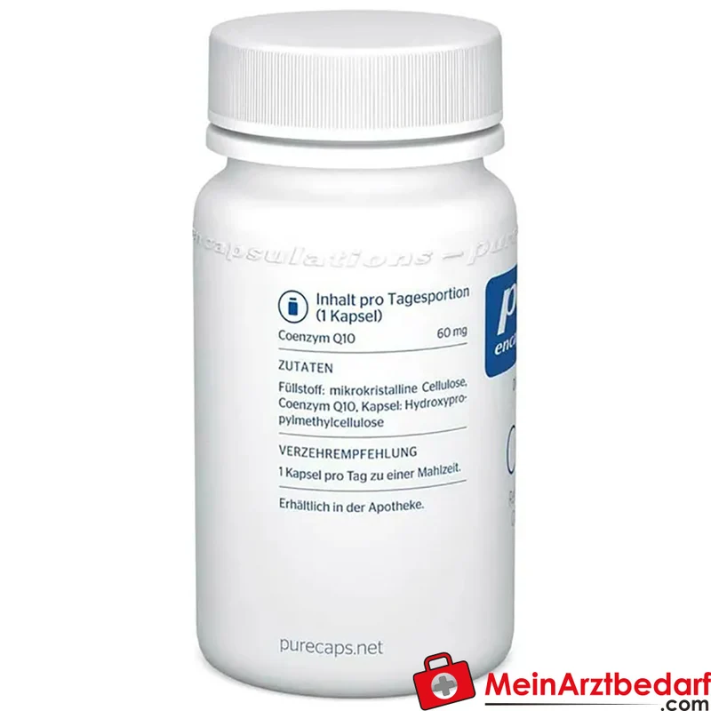 Pure Encapsulations CoQ10 60 mg Kapseln 60 Stück