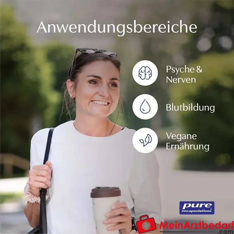 Pure Encapsulations® Vitamin B12 Methylcobalamin 500 µg Kapseln 90 Stück