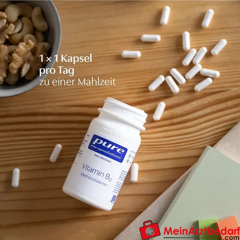 Pure Encapsulations® Vitamin B12 Methylcobalamin 500 µg Kapseln 90 Stück
