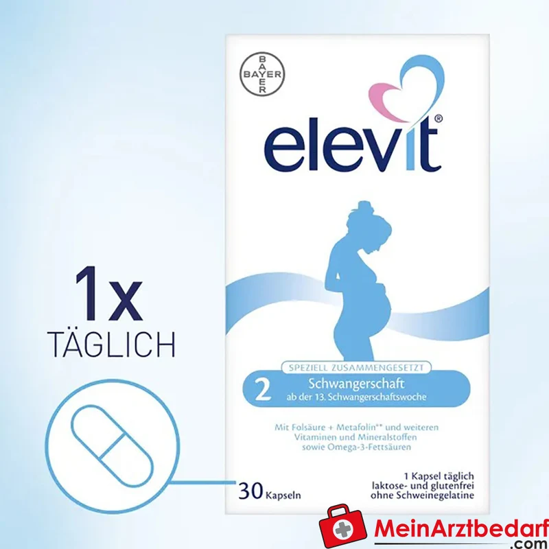 Elevit 2 Schwangerschaft DHA 200 mg Kapseln 30 Stück