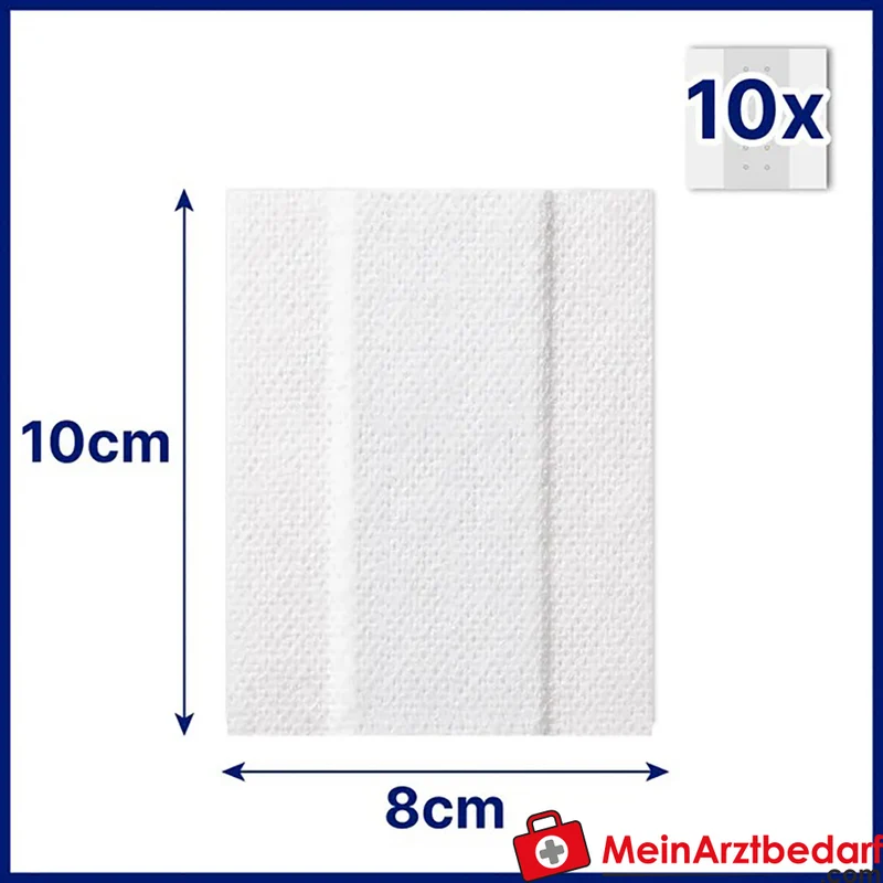 Hansaplast Sensitive Pflaster Meterware 1 m x 8 cm hypoallergen