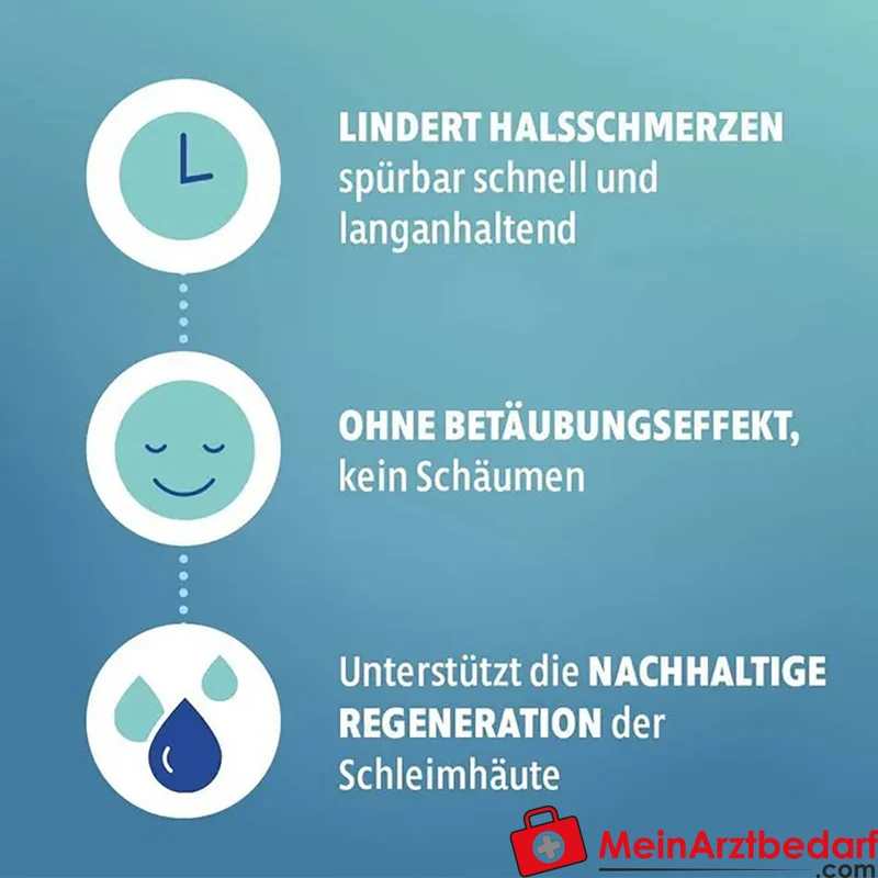 isla med akut Zitrus-Honig Halspastillen mit Hyaluronsäure & Isländisch Moos 20 St.
