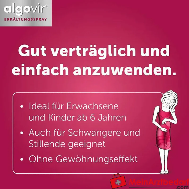 algovir Erkältungsspray Effekt Carragelose Nasenspray 20 ml