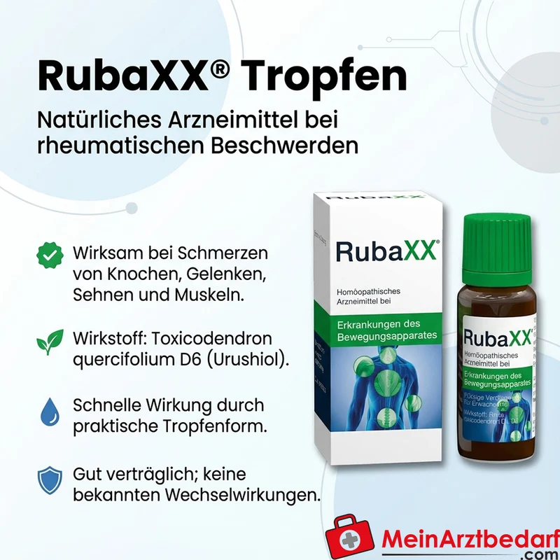 RubaXX Tropfen Toxicodendron quercifolium D6 30 ml