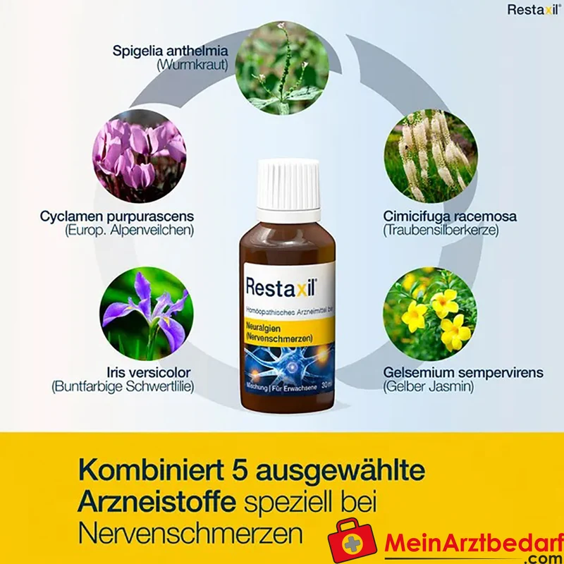 RESTAXIL 5-fach-Wirkkomplex Tropfen 30 ml homöopathisches Arzneimittel