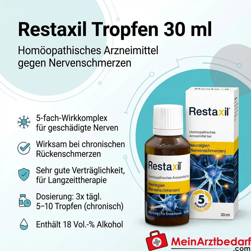 RESTAXIL 5-fach-Wirkkomplex Tropfen 30 ml homöopathisches Arzneimittel