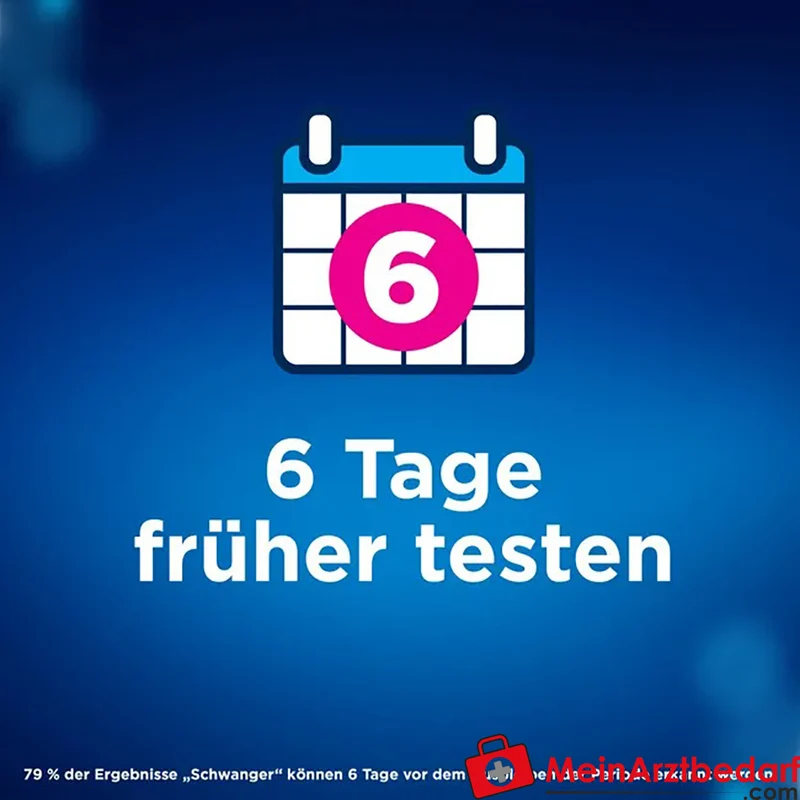 Clearblue Schwangerschaftstest Frühe Erkennung 10 mIU/ml Teststäbchen 1 Stück
