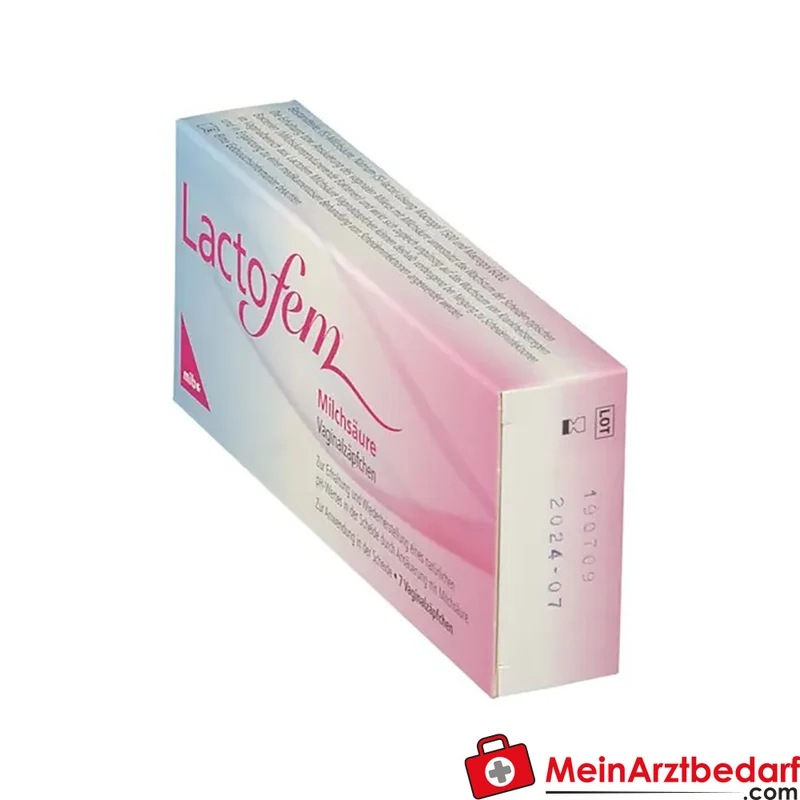 Lactofem Milchsäure Vaginalzäpfchen 7 St.