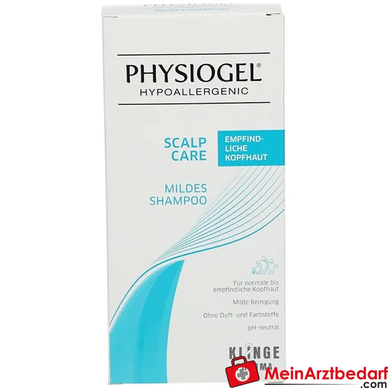 PHYSIOGEL Scalp Care Mildes Shampoo 250 ml für empfindliche Kopfhaut