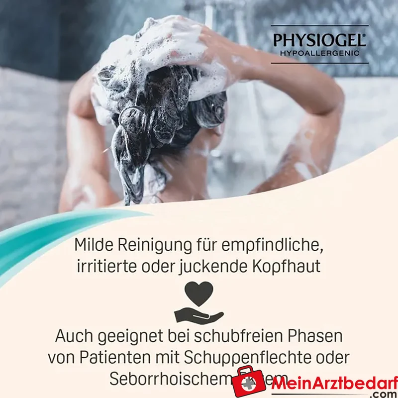 PHYSIOGEL Scalp Care Mildes Shampoo 250 ml für empfindliche Kopfhaut