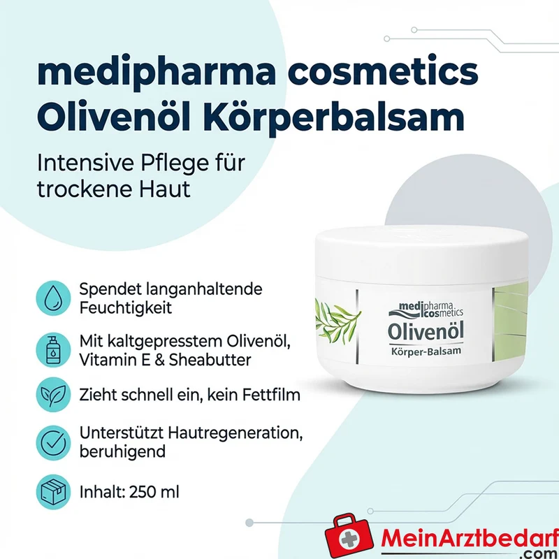 medipharma cosmetics Olivenöl Körperbalsam 250 ml