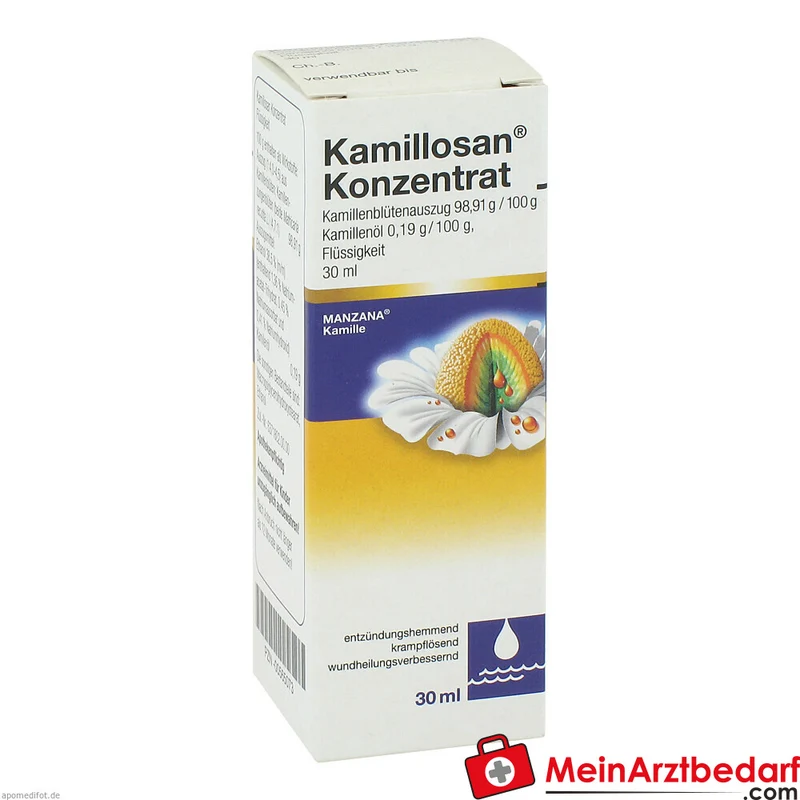 Kamillosan Flüssigkeit Flüssigextrakt aus Kamillenblütenköpfchen (Matricaria recutita) 4,7:1