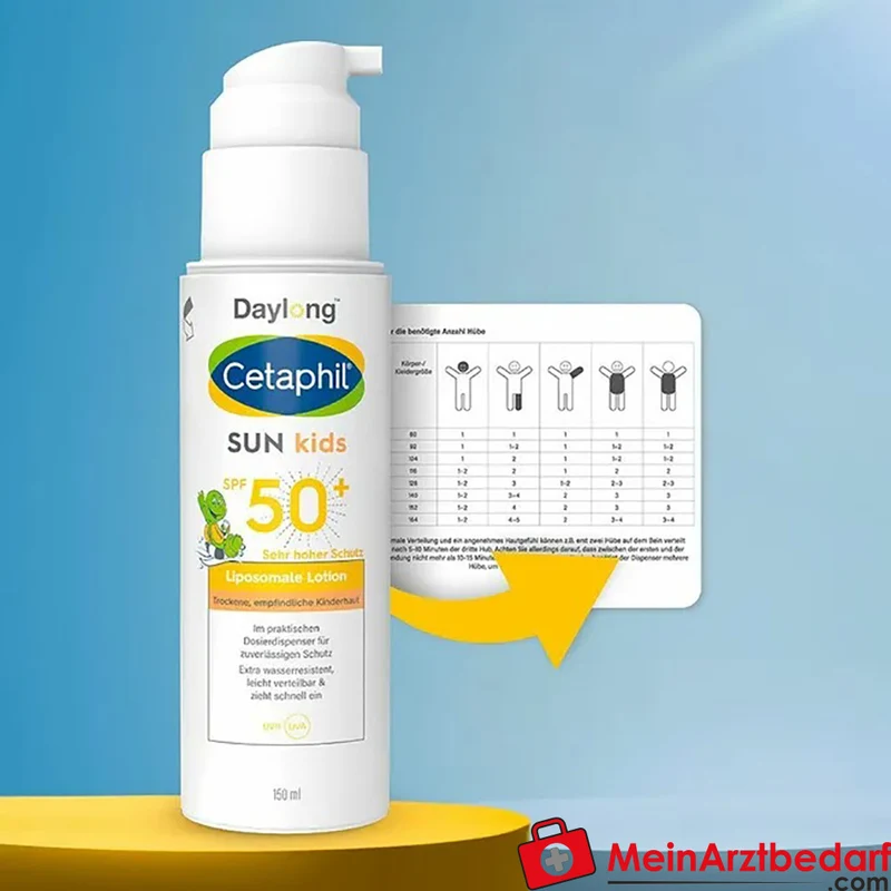 CETAPHIL Sun Kids Liposomale Lotion SPF 50+ für Baby- und Kinderhaut 150 ml