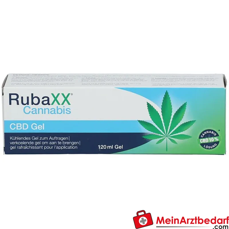 Rubaxx Cannabis CBD-Gel 5 mg Cannabidiol 120 ml