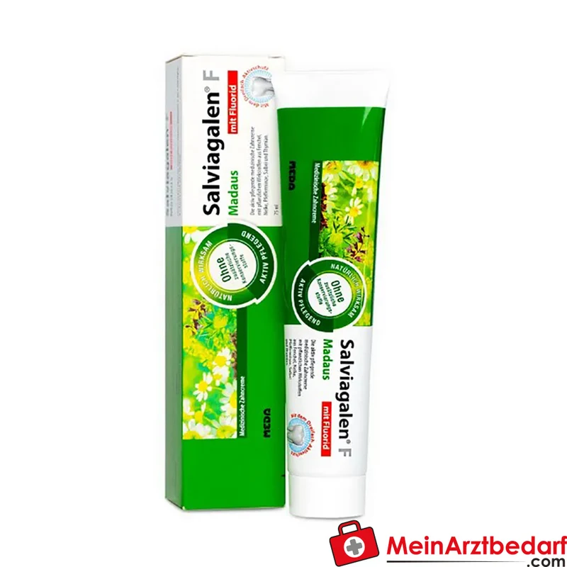 Madaus Salviagalen F Natriumfluorid medizinische Zahnpasta 75 ml