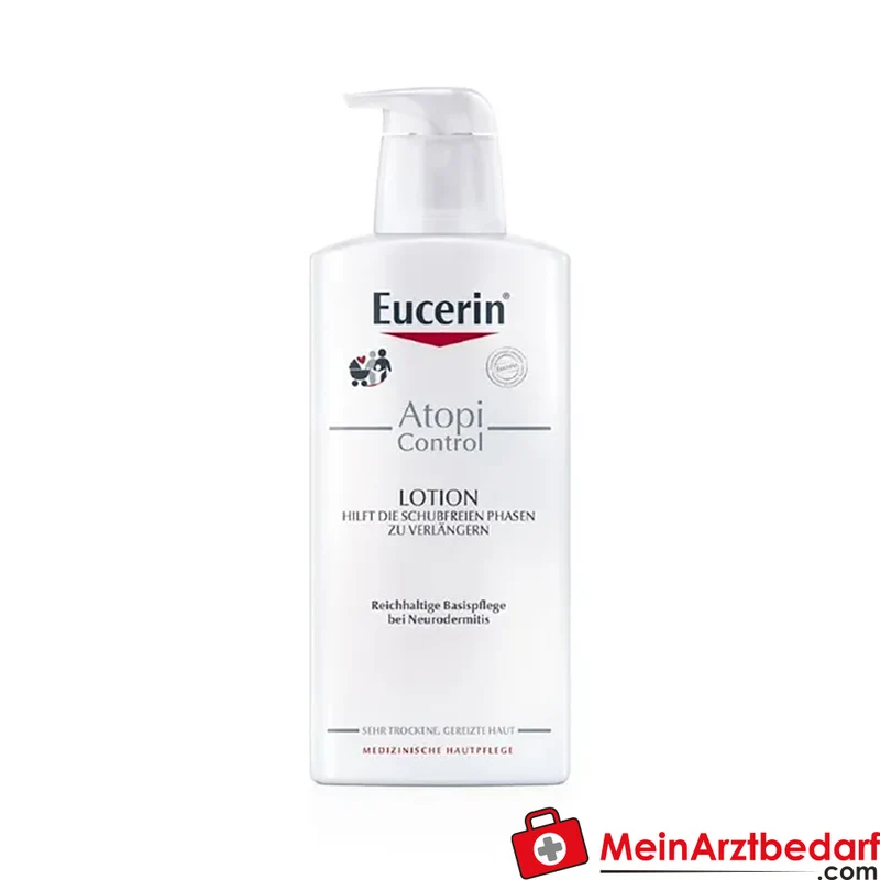Eucerin AtopiControl Lotion mit Ceramid 3 400 ml – beruhigt bei Neurodermitis