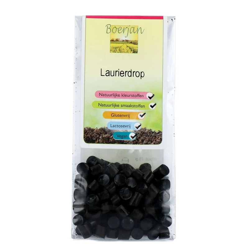 Boerjan Laurierdrop 75 gram