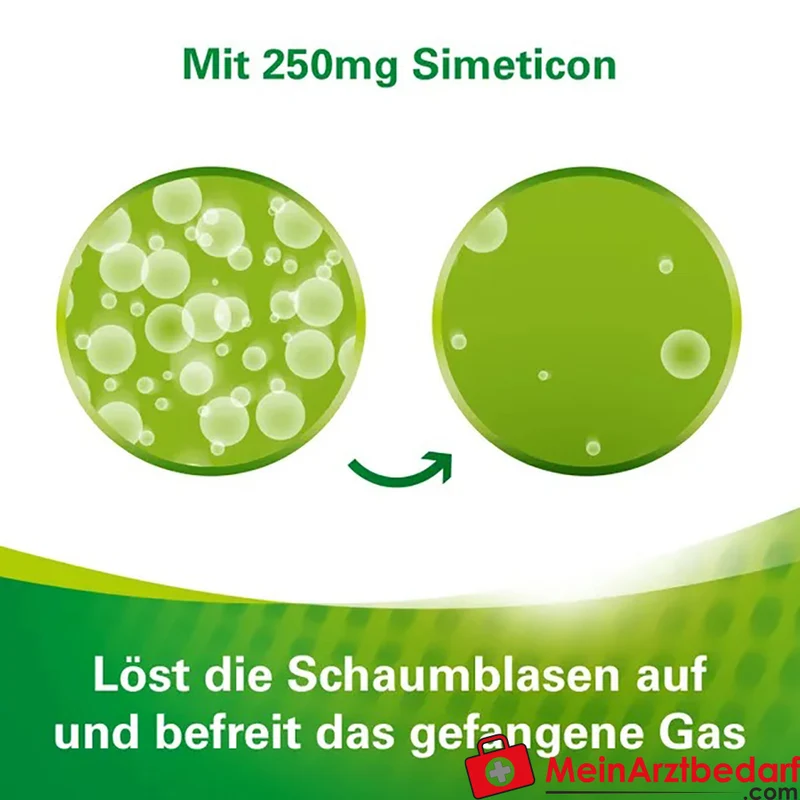 Lefax intens Mikrogranulat 250 mg Simeticon Beutel 20 Stück