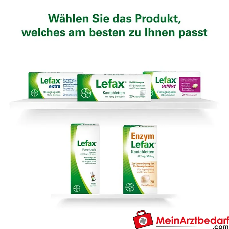 Lefax intens Mikrogranulat 250 mg Simeticon Beutel 20 Stück