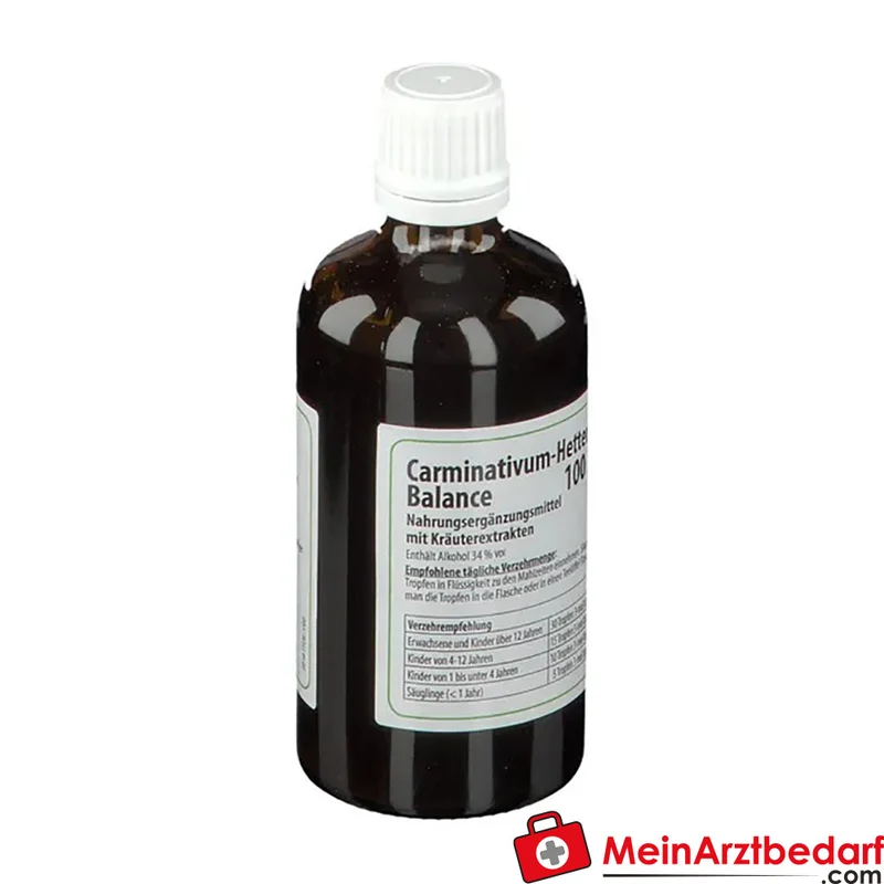 Teofarma Carminativum-Hetterich Balance pflanzliche Tropfen 100 ml