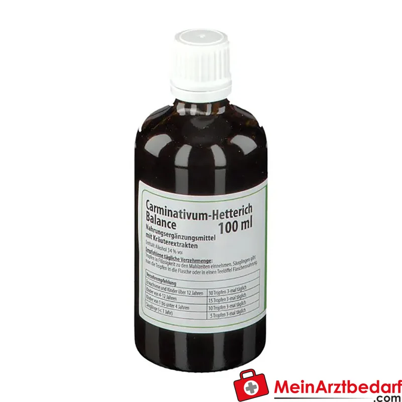 Teofarma Carminativum-Hetterich Balance pflanzliche Tropfen 100 ml