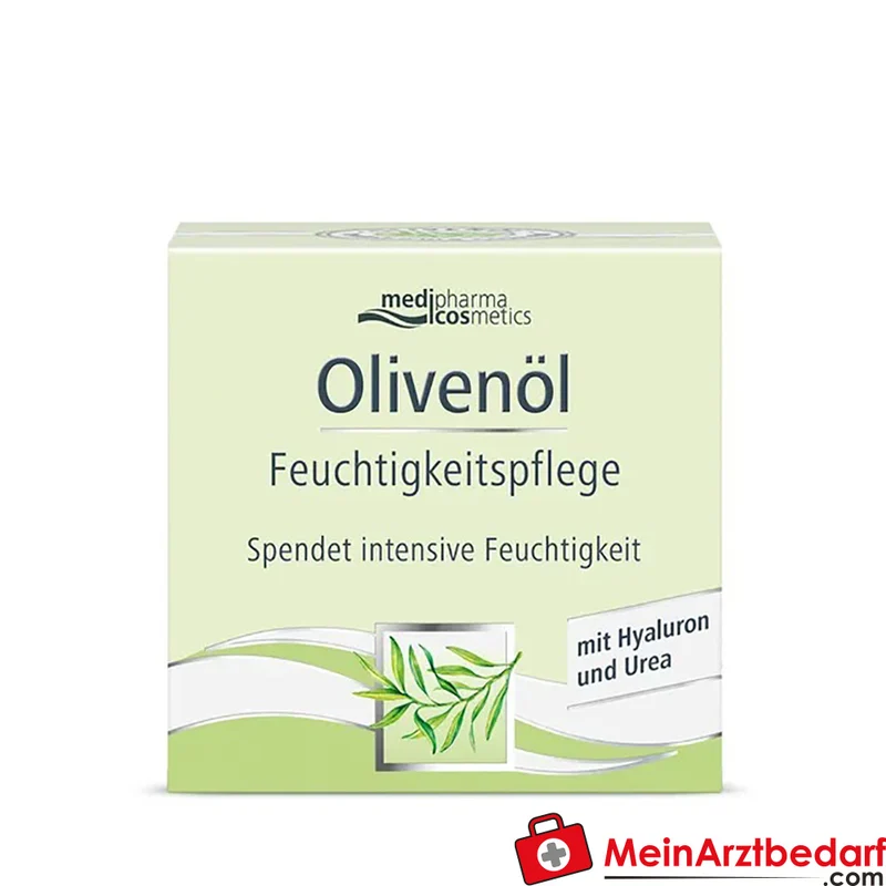medipharma cosmetics Olivenöl Tagescreme mit Hyaluronsäure und Urea 50 ml