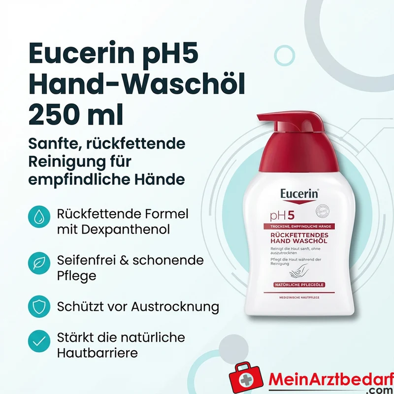 Eucerin pH5 Hand-Waschöl mit Dexpanthenol 250 ml