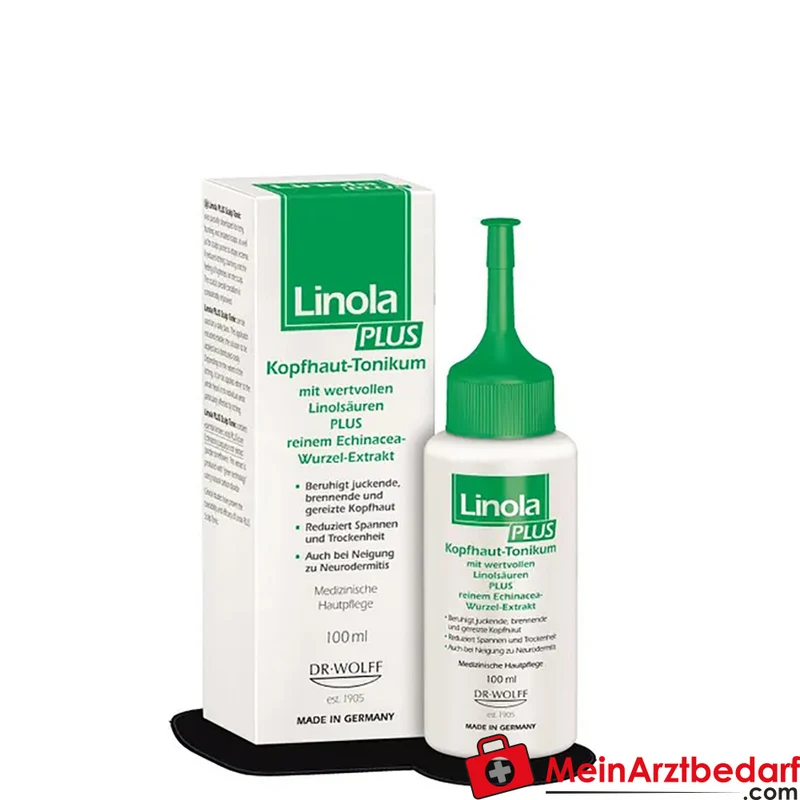 Linola PLUS Kopfhaut-Tonikum 100 ml, bei juckender und gereizter Kopfhaut
