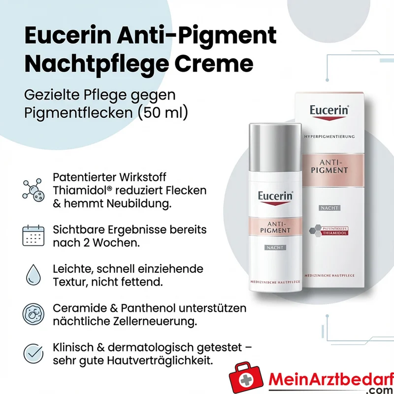 Eucerin Anti-Pigment Nachtpflege Thiamidol Creme 50 ml